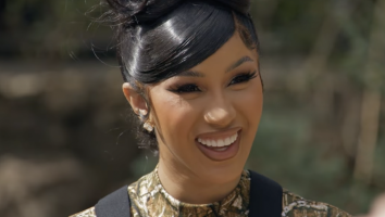 Cardi B Learns How to Survive in the Wild -- and Even Purify Water by Using a Sock